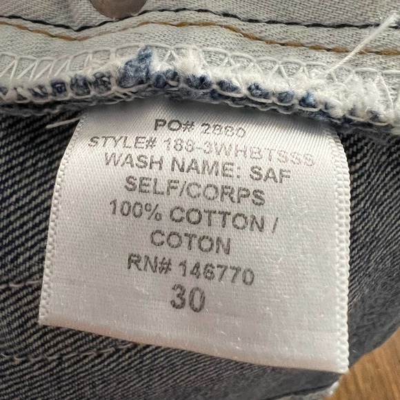 Re/done x Solid and Striped Women's NWT Pintuck Denim Shorts 70s size 30 - Picture 7 of 11